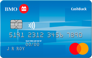 BMO CashBack Mastercard for Students